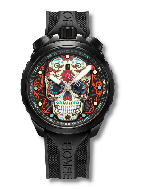 Review Bomberg Heritage Sugar Skull - SUGAR SKULL RED BS45CHPBA.060-5.12 Watch